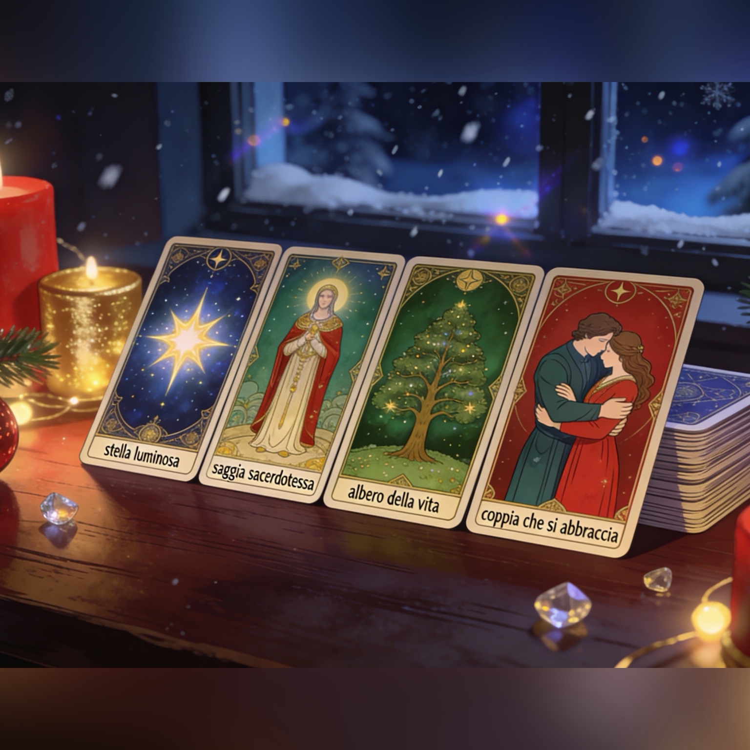 Tarocchi e Natale: la magia della divinazione nel periodo più spirituale dell’anno
